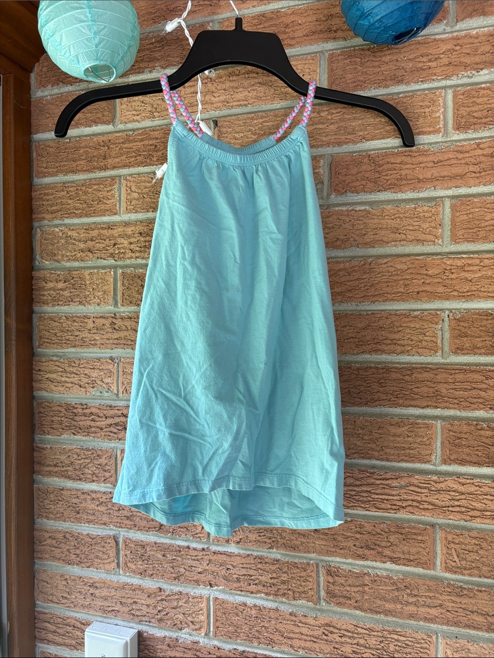 Oshkosh size 10 blue braided tank top